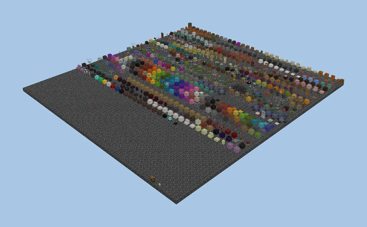 Minecraft All Items Collection Square