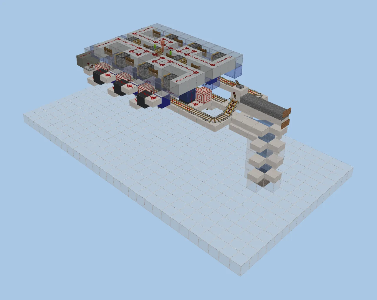 Automated Charged Creeper Farm