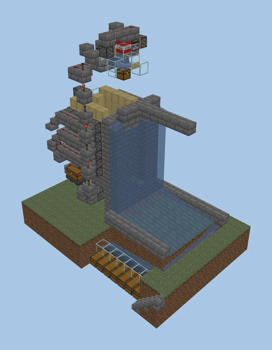 Automatic Log and Sapling Farm