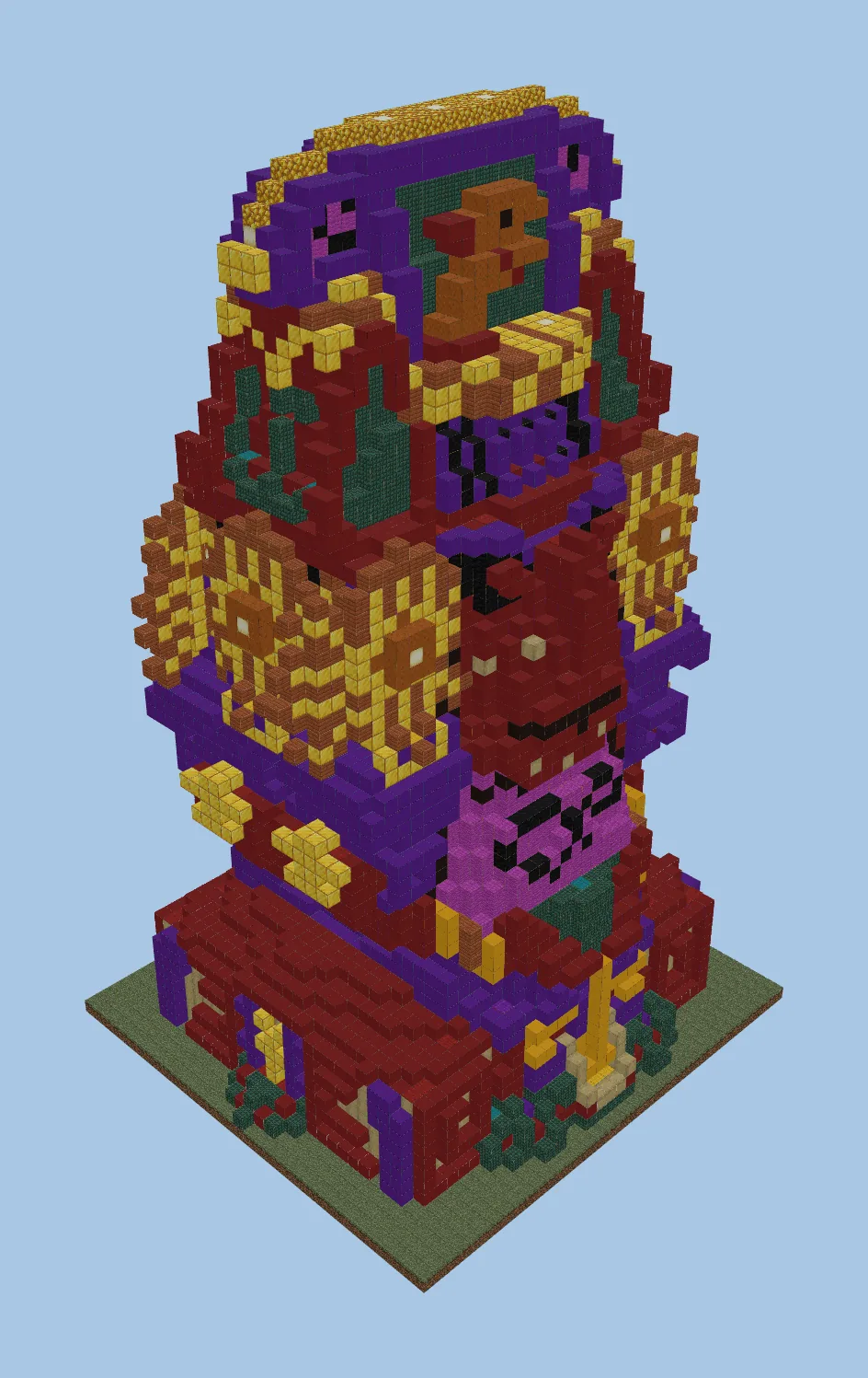 Aztec Statue Design
