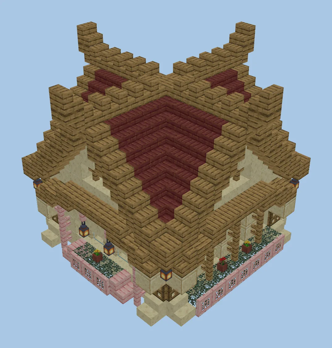 Birch and Sandstone House