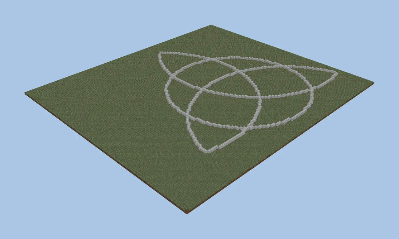 Charmed Triquetra Pixel Art