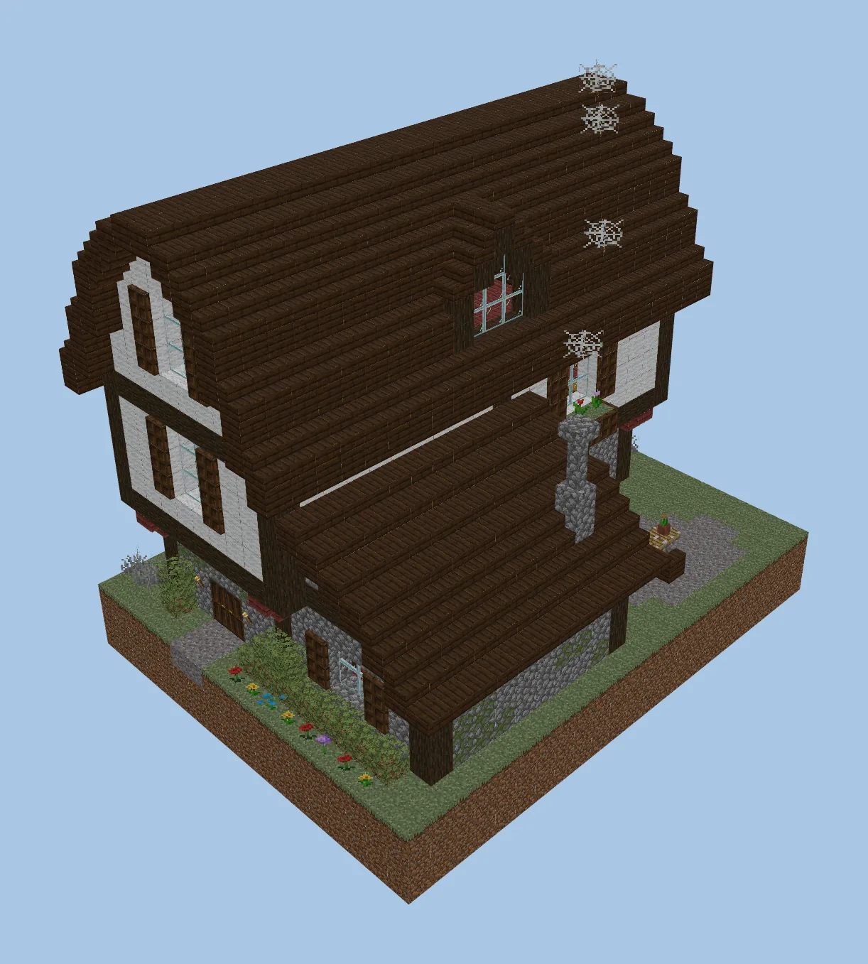Classic Minecraft Rural Home