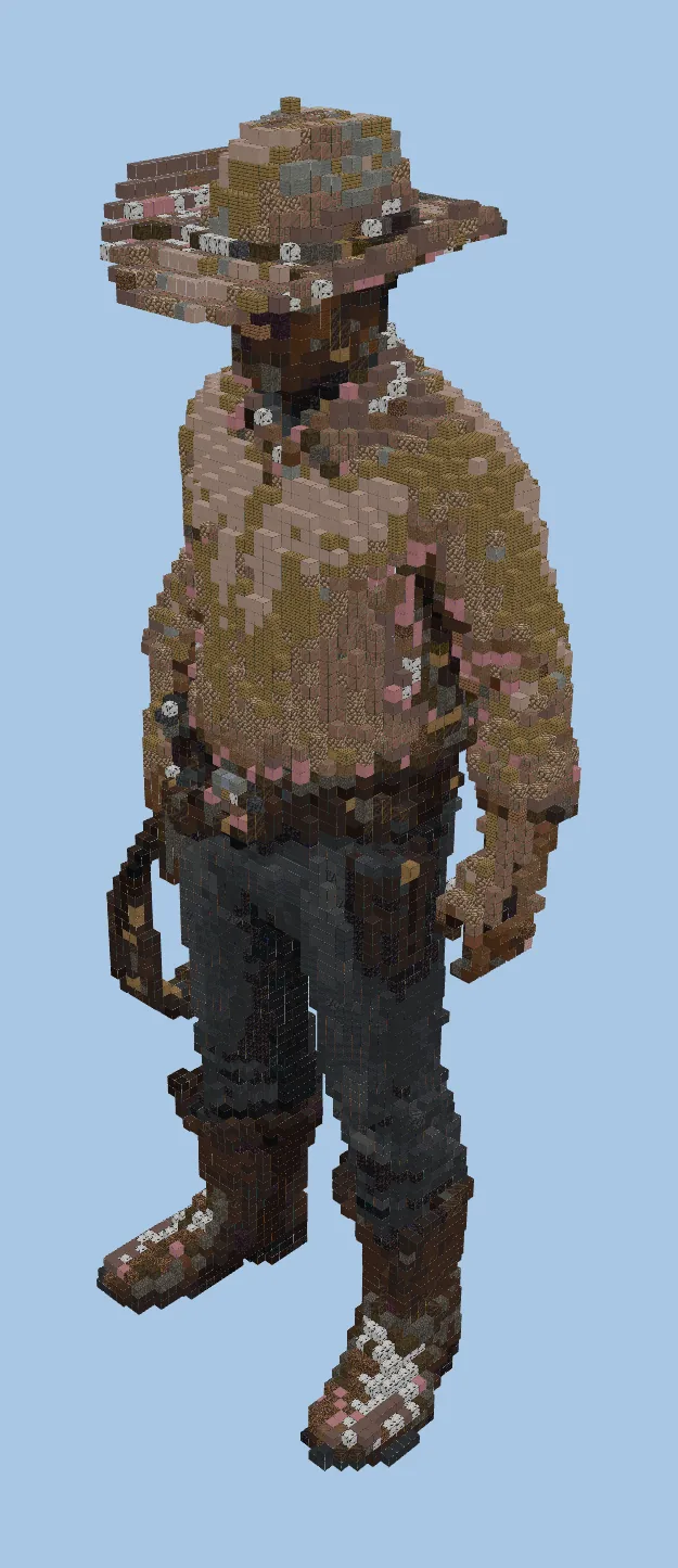 Cowboy Statue