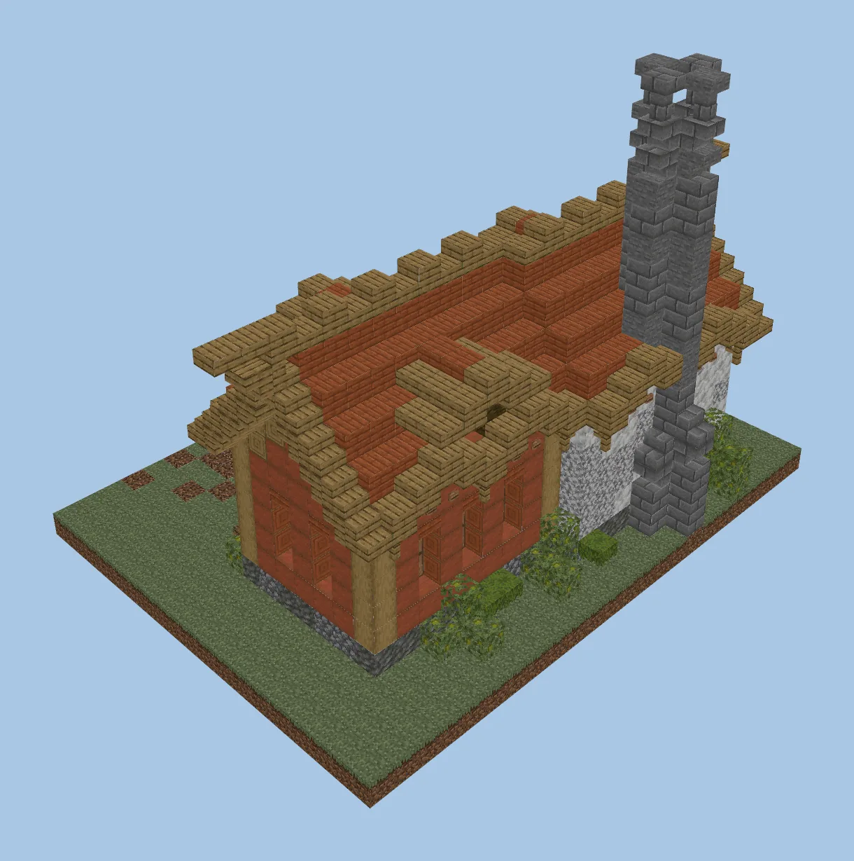 Cozy Woodcutter Cabin Minecraft Build