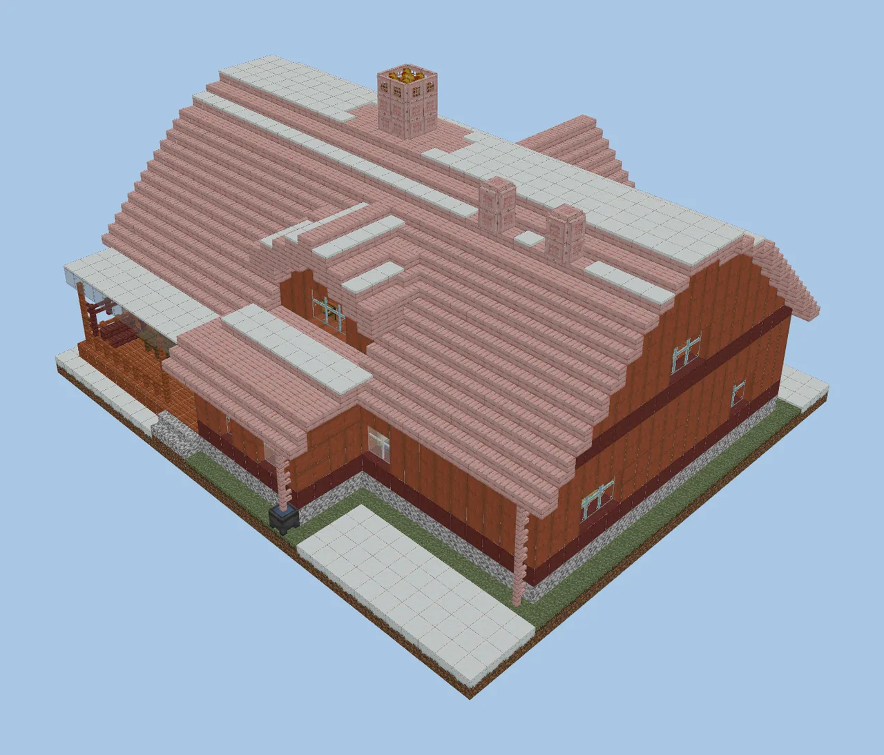 Detailed Cozy House Build