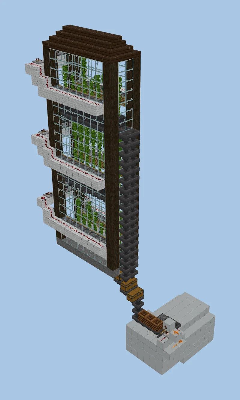 Efficient Bamboo Farm