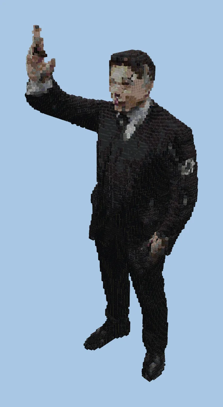 Elon Musk Trump Inauguration Statue