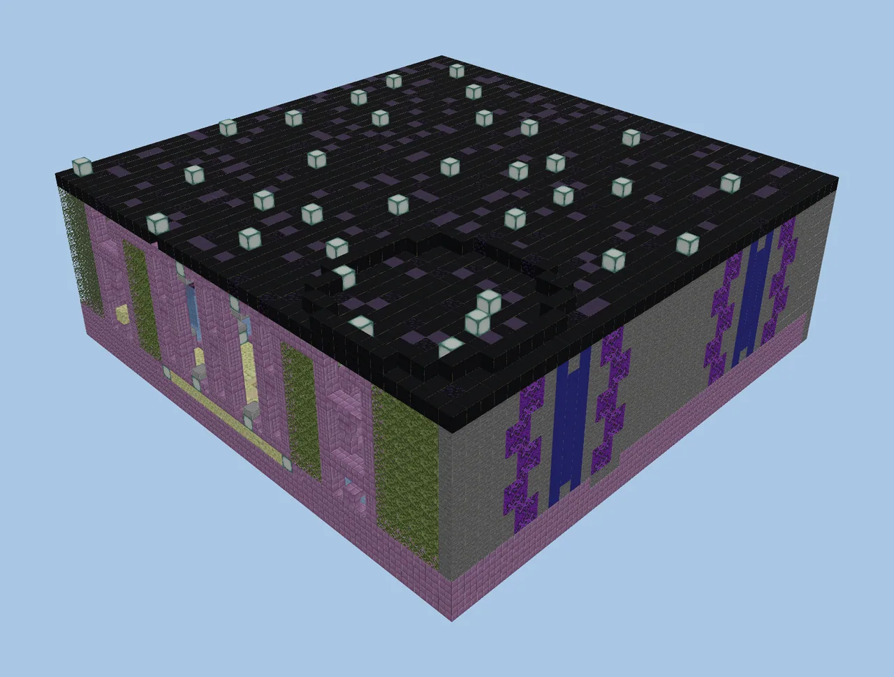 End Portal Structure Schematic