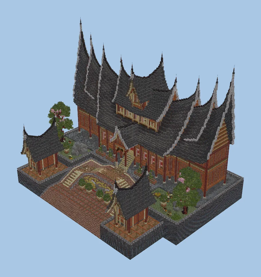 Large Gadang House