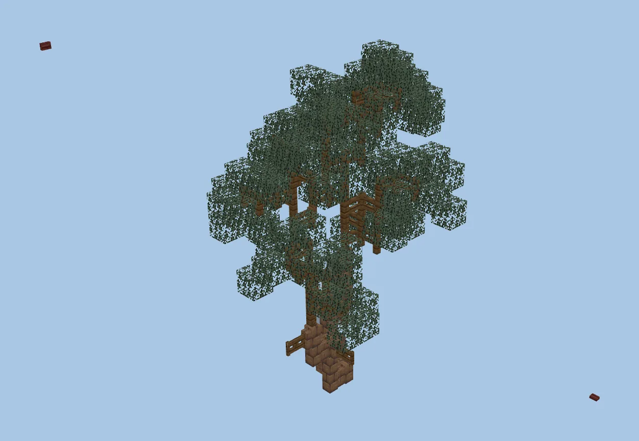 Medium Pine Tree For Realistic Worlds