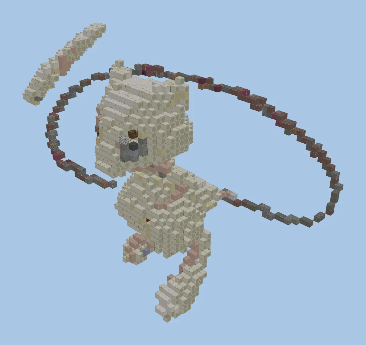 Mew Minecraft Build