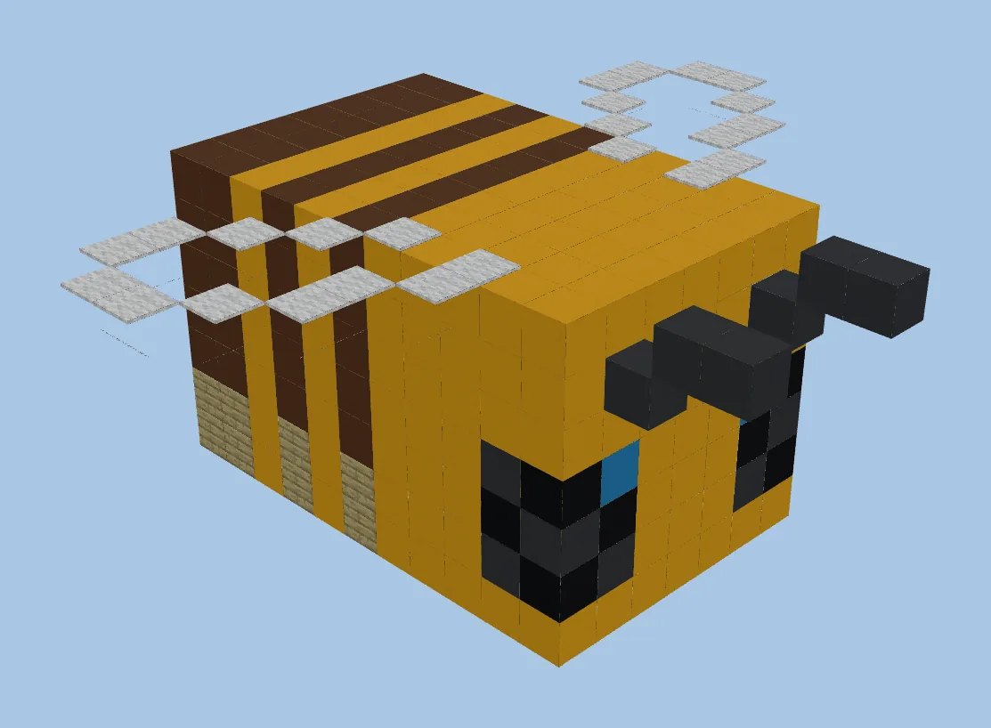 Minecraft Bee Statue