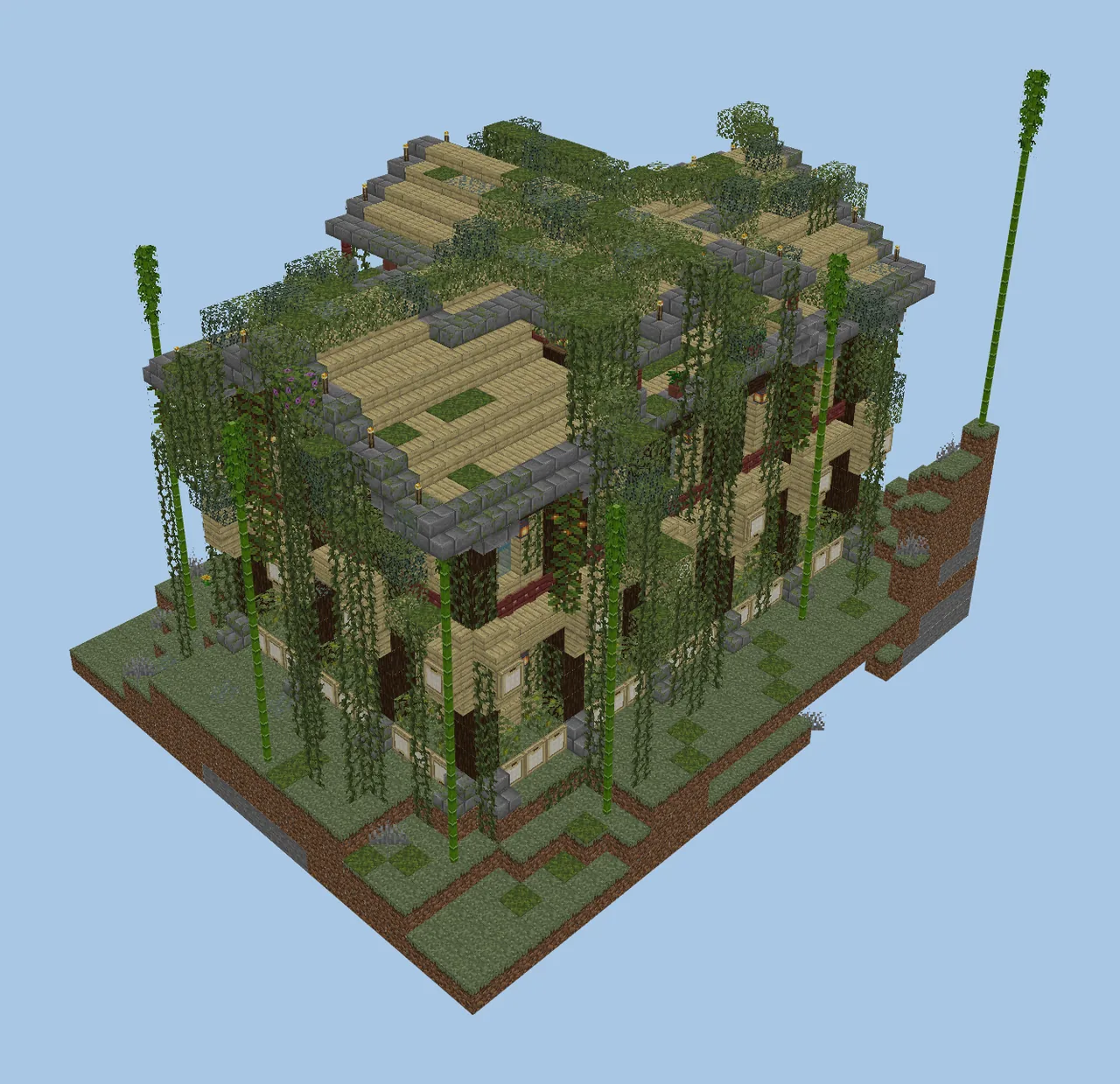 Overgrown Storage House