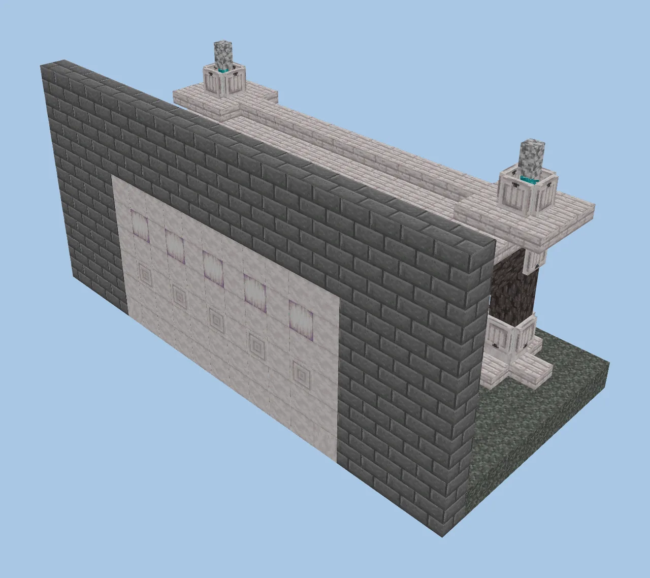 Pale Wood Trading Hall Structure