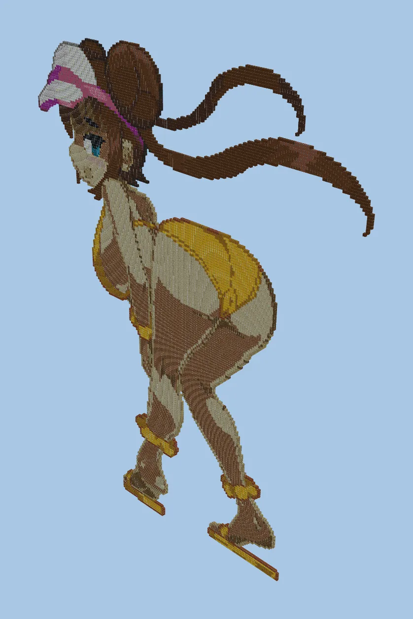 Pokemon Rosa Bikini Pixel Art