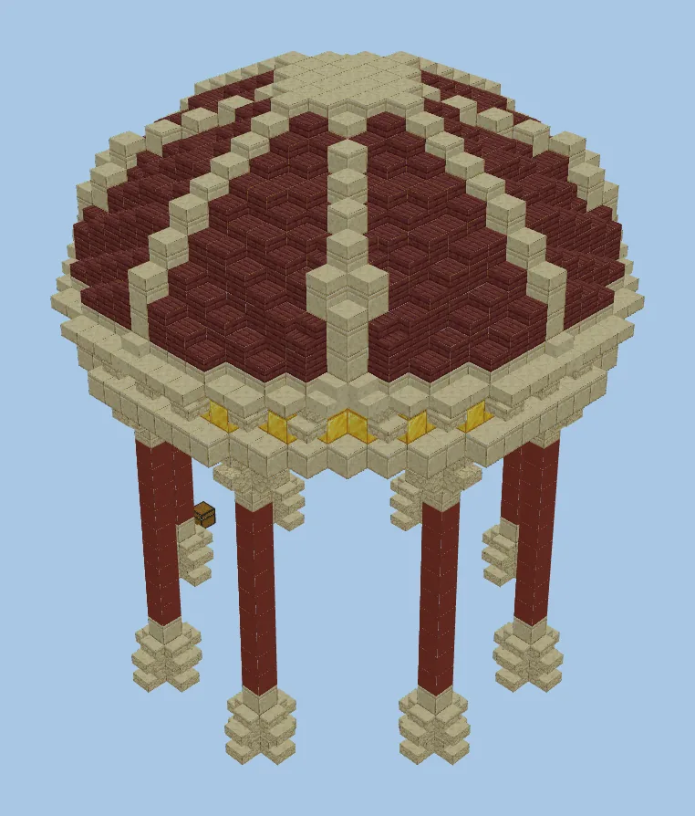 Sandstone Pergola Structure