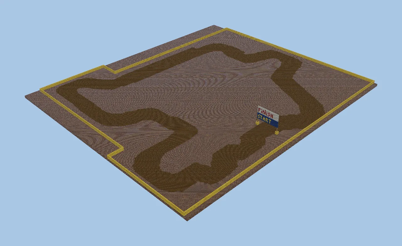 Sega Rally Lakeside 95 Racetrack