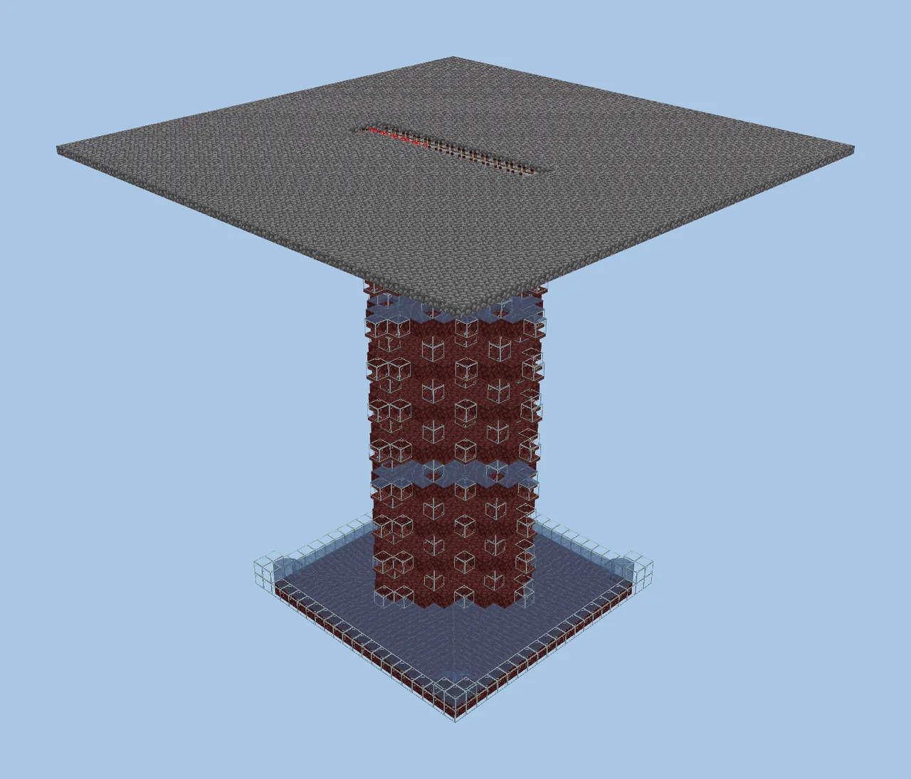 Simple Creeper Farm for Rocket Production