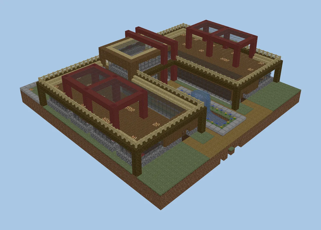 Simple Multiplayer Village House