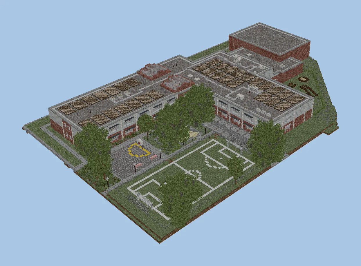 Simple Schoolhouse Structure