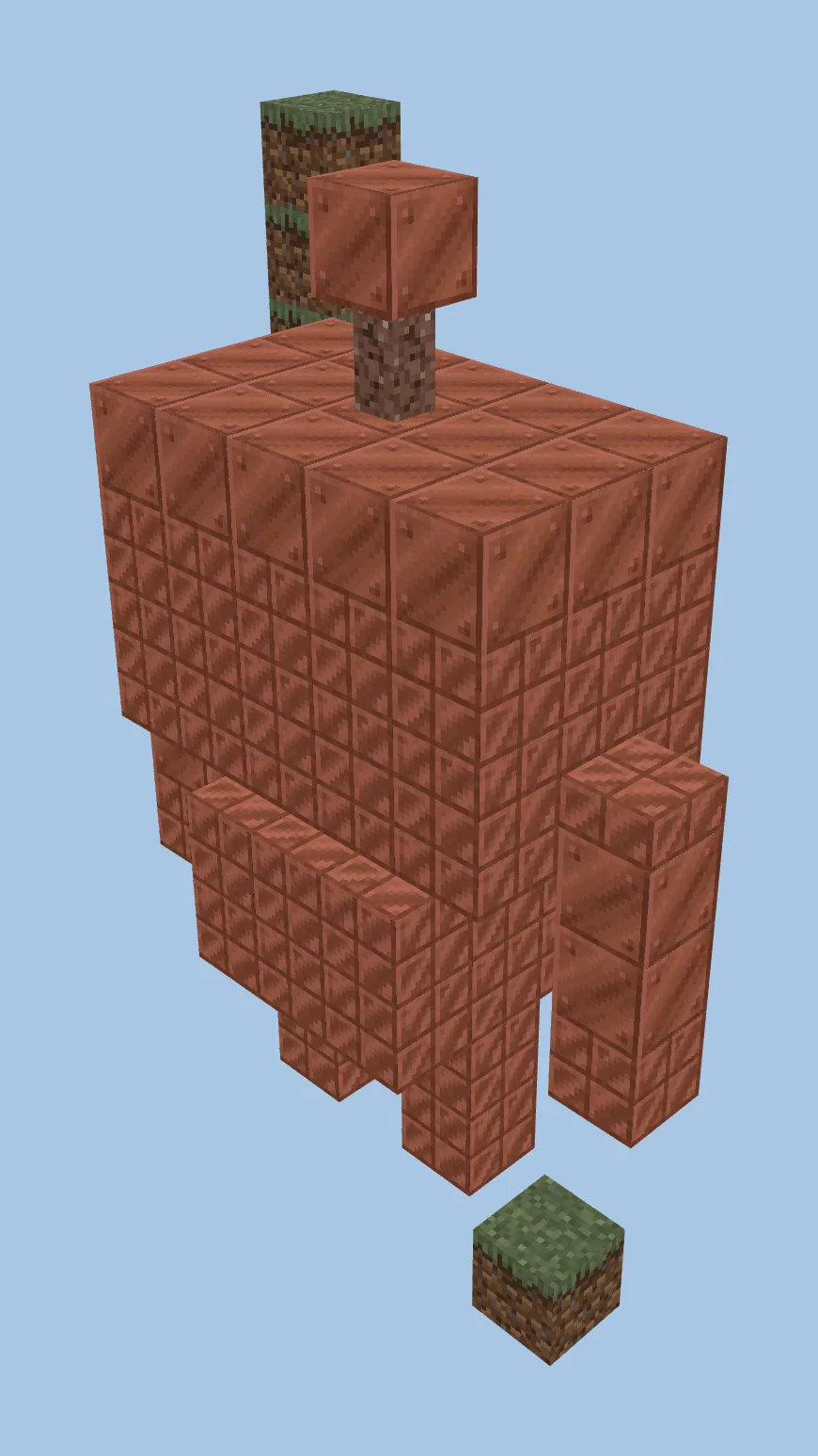 Small Copper Golem Statue