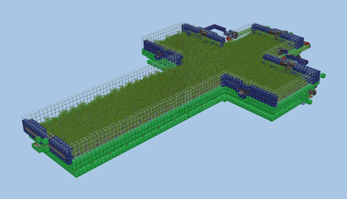 Sword Shaped Sugar Cane Farm