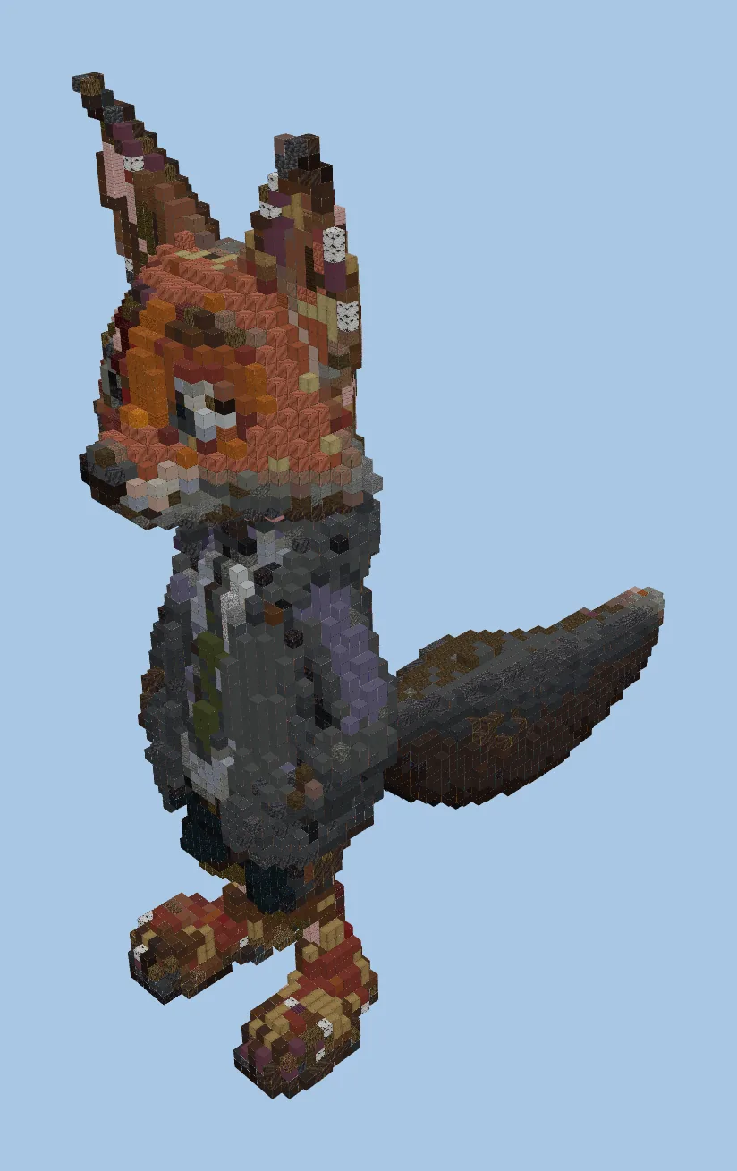 Zootopia Nick Wilde Fox Statue