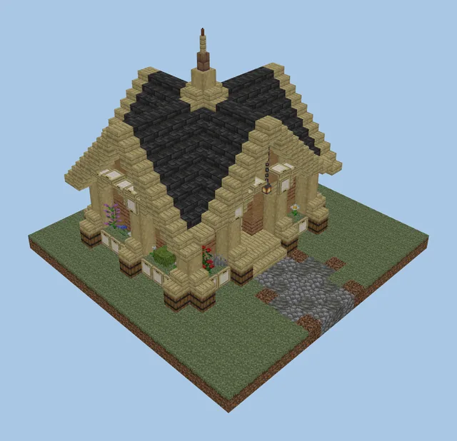 Advanced Rustic Two-Story Starter Residence