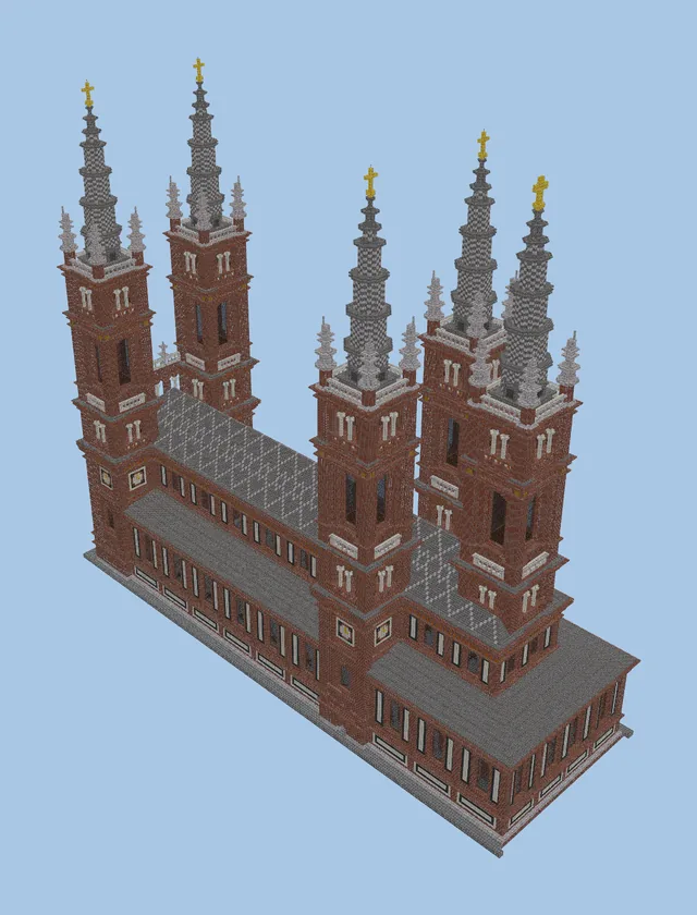 Ancient Brick Church Structure