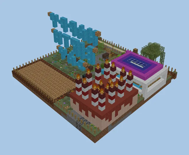 Celebration Area with Gifts and Food