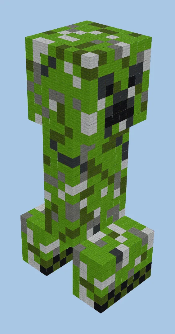 Creeper Statue