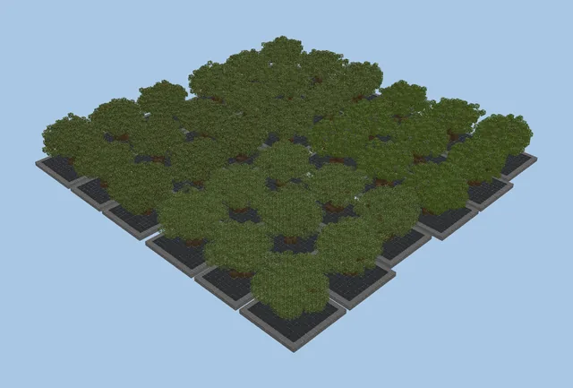Custom Oak Trees Pack