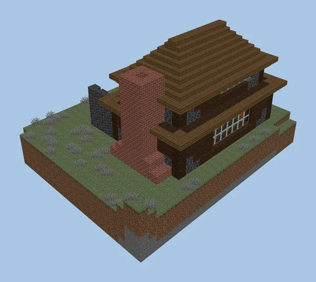 Dark Oak Family House