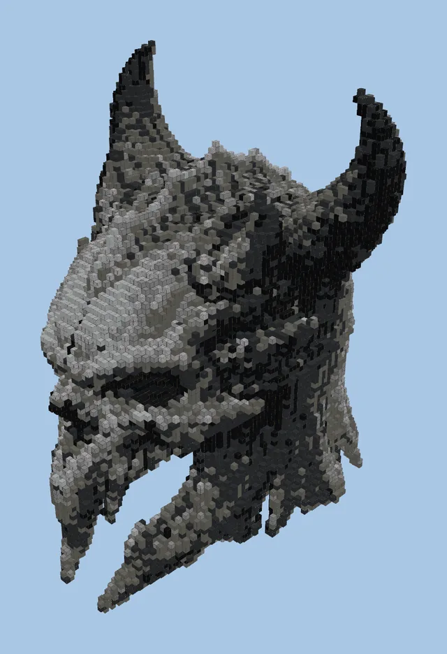 Demon King Skull Structure