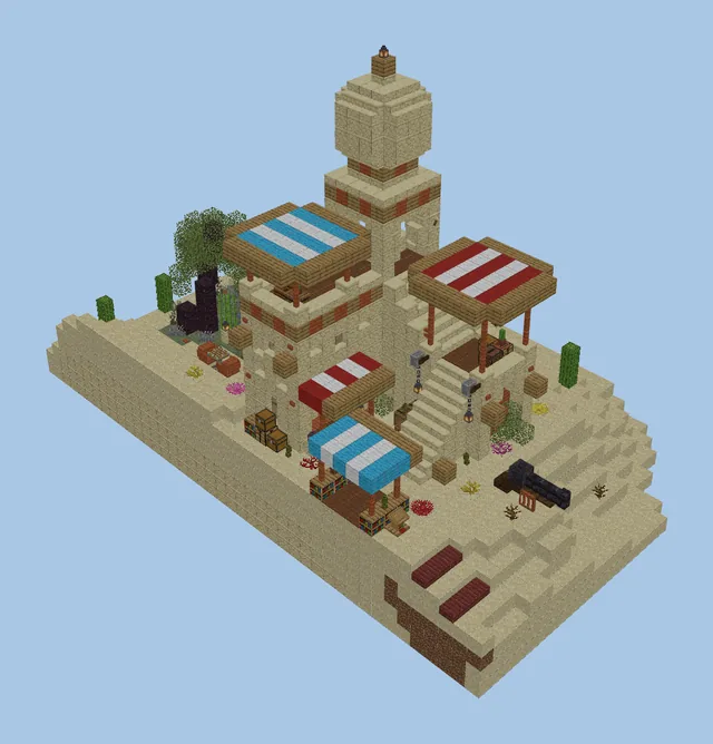 Desert Oasis House - Sandstone Build