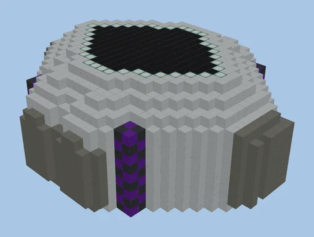 Donut SMP Gamble Base Schematic with Pearl Stasis Chambers