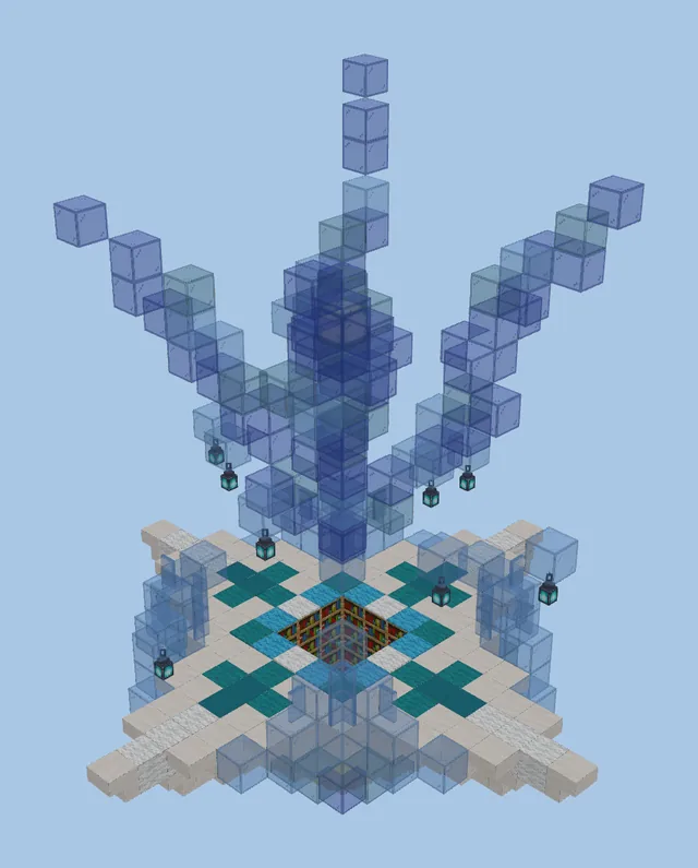 Enchanting Table Underwater Decoration