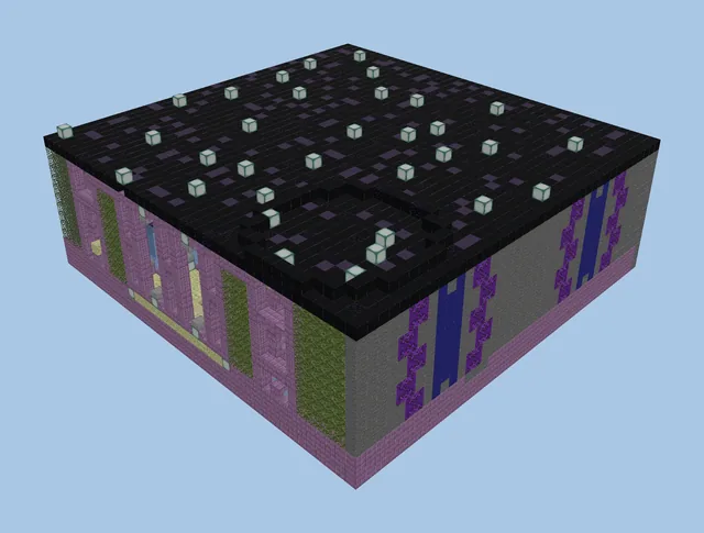 End Portal Structure Schematic
