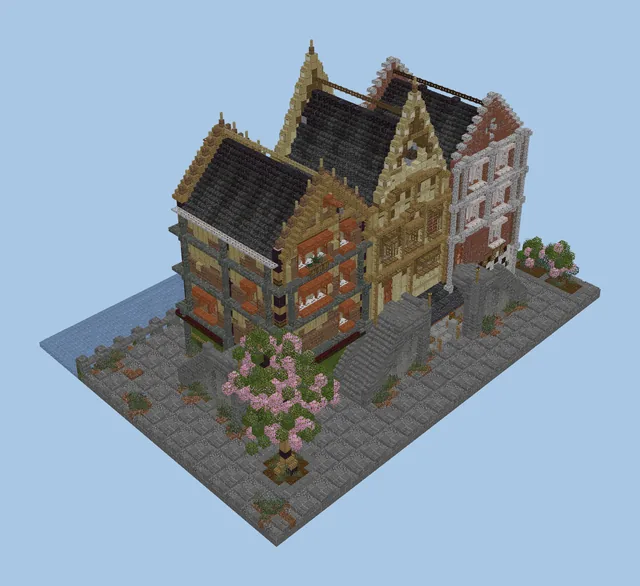 Functional Player Home with Shops