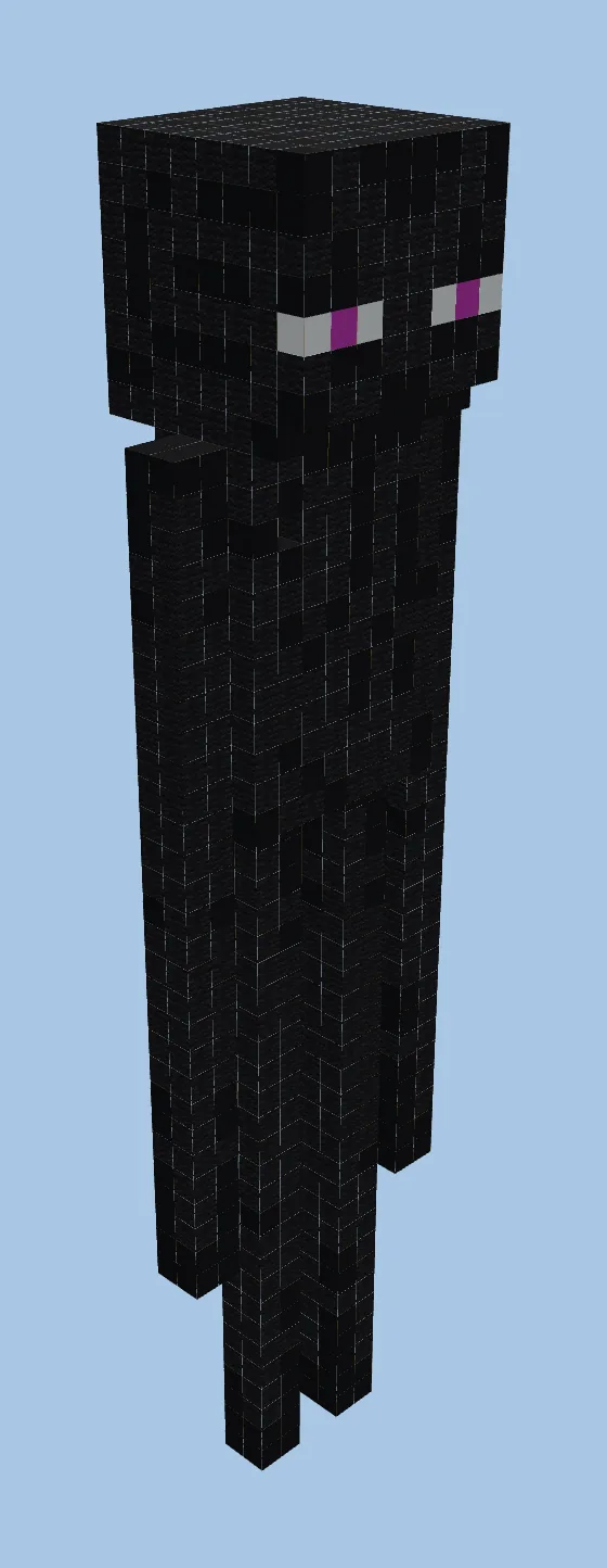 Giant Enderman Statue