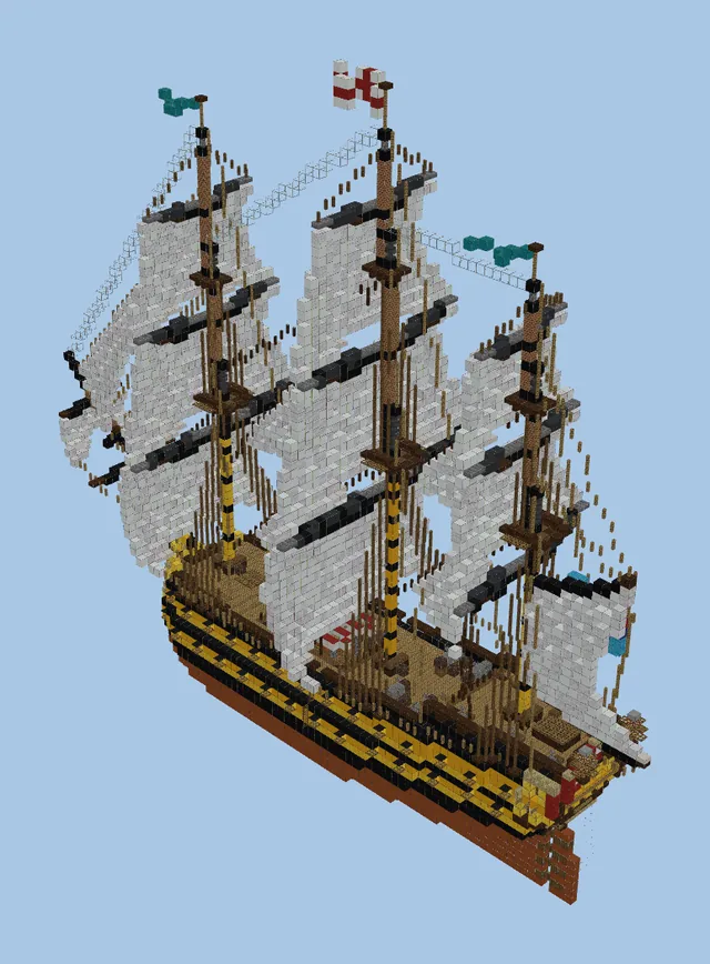 HMS Vanguard Ship of the Line