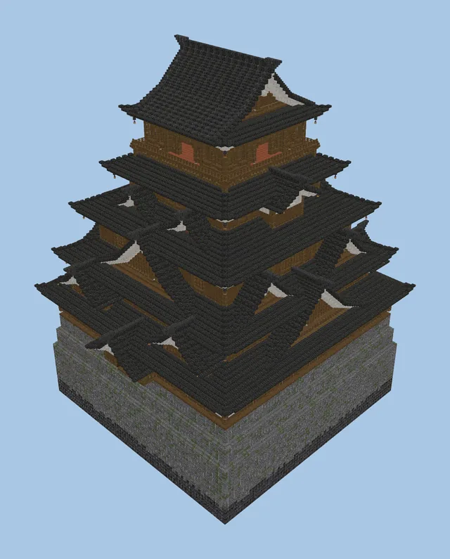 Medium Japanese Temple