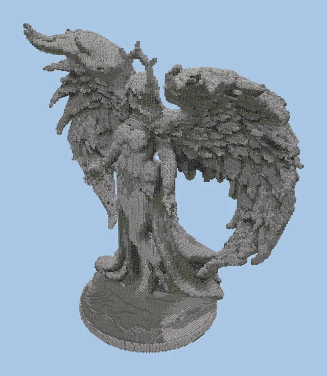 Massive Angel Statue