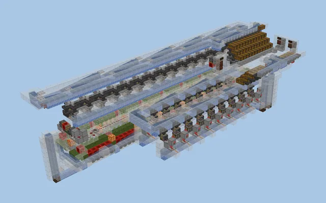 Massive Bamboo Farm With Auto Crafter