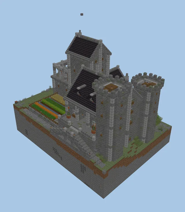 Medium Furnished Castle for Survival