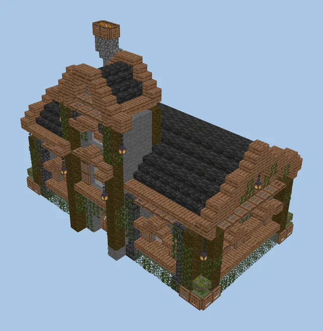 Simple Medieval House Build