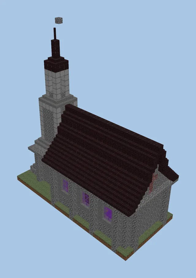Nether Portal Church Structure