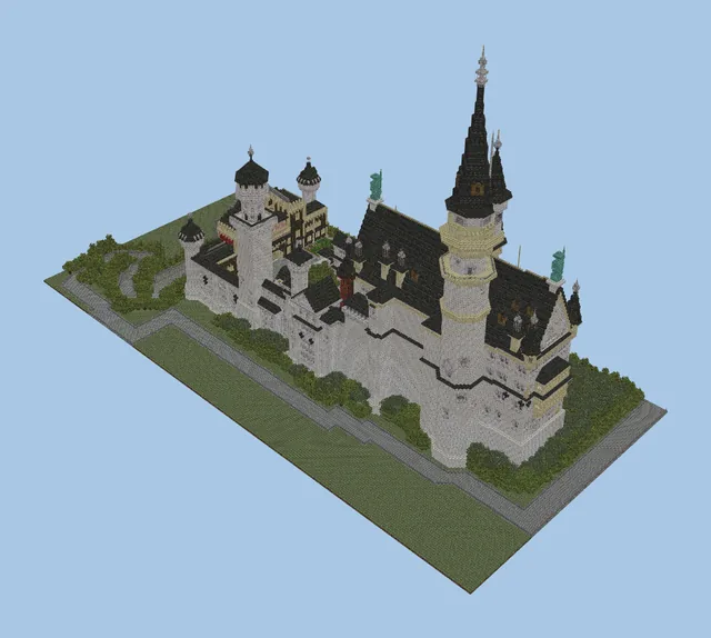 Neuschwanstein Castle Structure