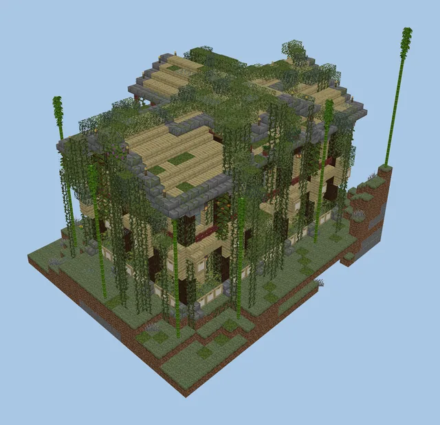 Overgrown Storage House